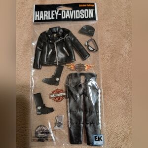 Authentic Harley-Davidson Motorcycle Gear Sticker Collection